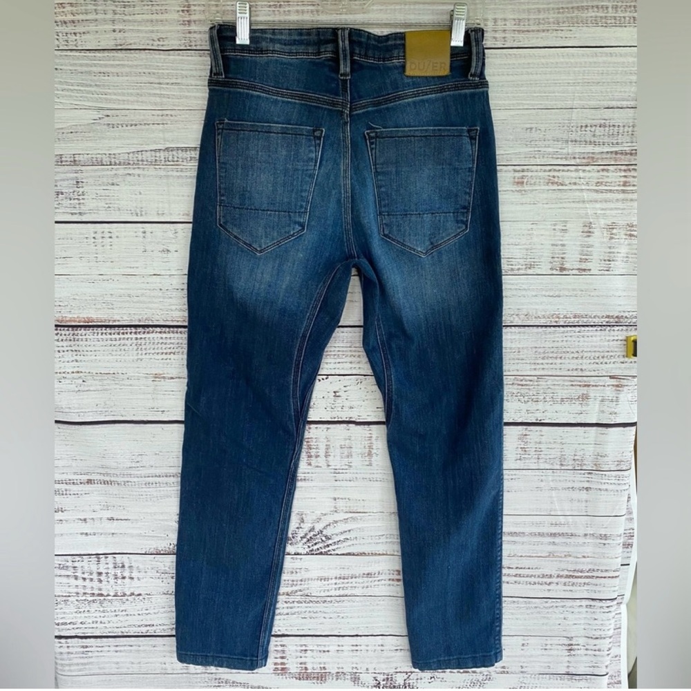 DU/ER L2K slim fit stretch jean in dark wash‎ size 28